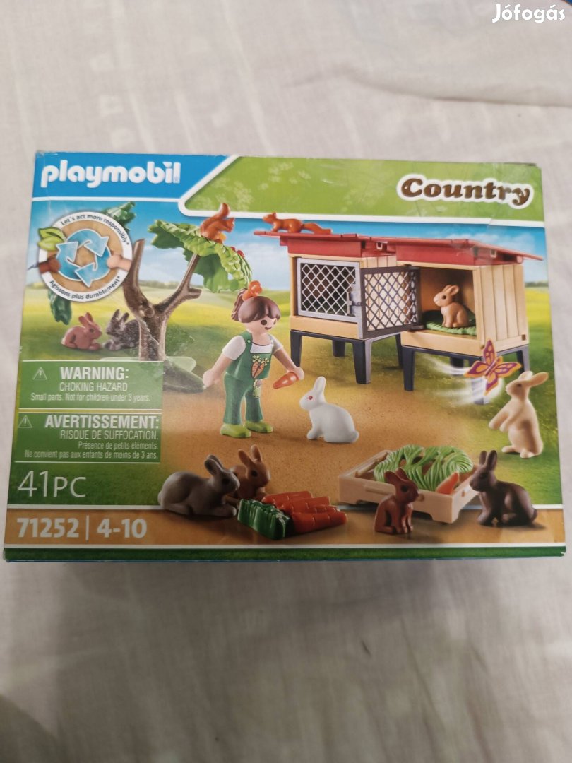 Playmobil 71252 nyúlkunyhó (nyusziház)