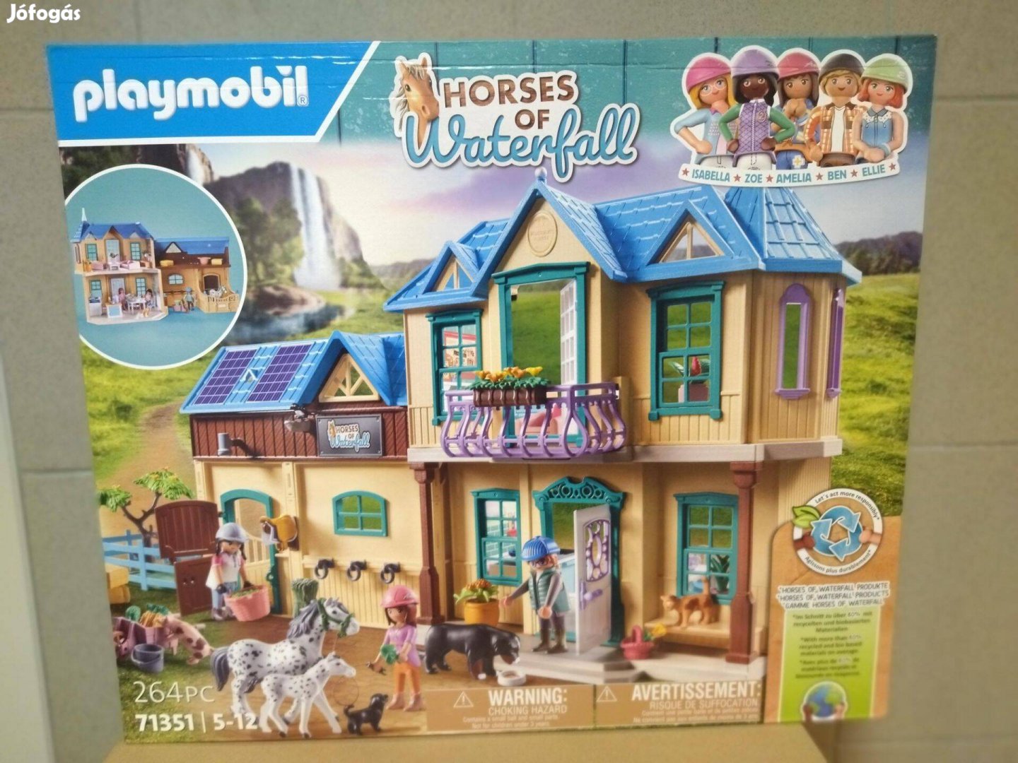 Playmobil 71351 Vízesésfarm új - foglalva!