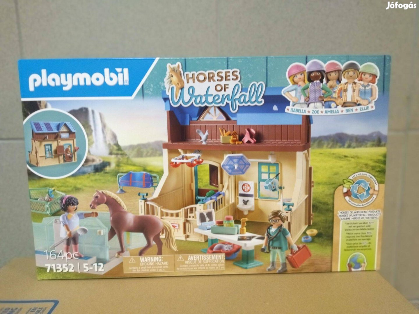 Playmobil 71352 Lovasterápia és állatorvosi rendelő új - foglalva!