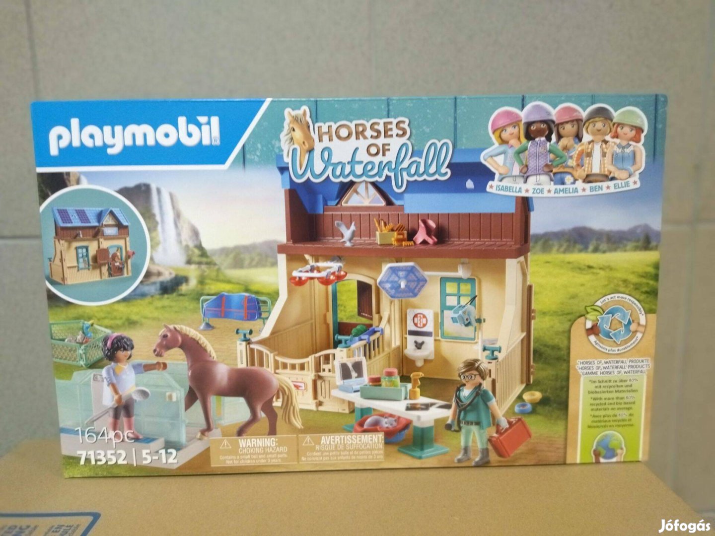 Playmobil 71352 Lovasterápia és állatorvosi rendelő új, bontatlan