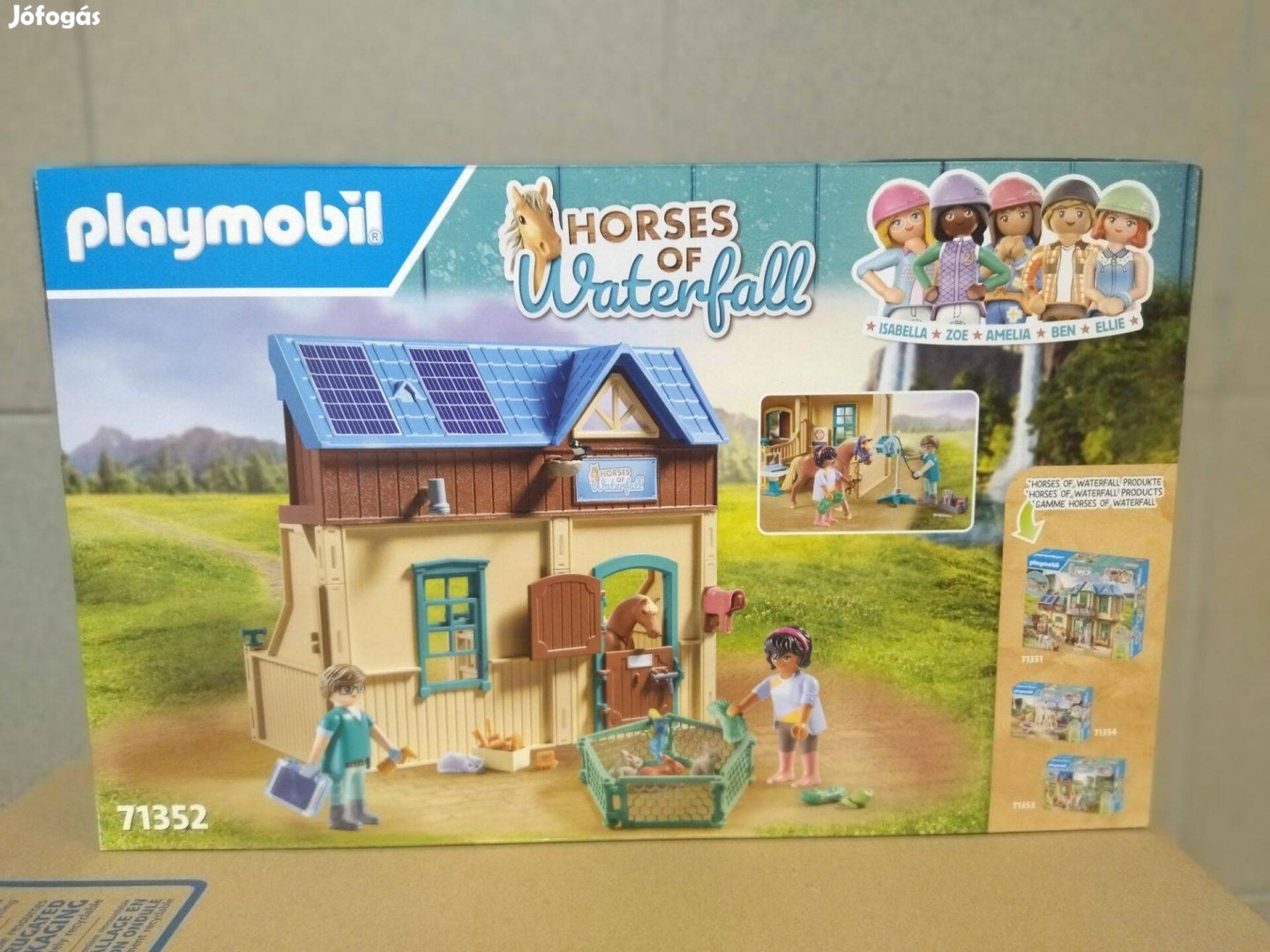 Playmobil 71352 Lovasterápia és állatorvosi rendelő új, bontatlan