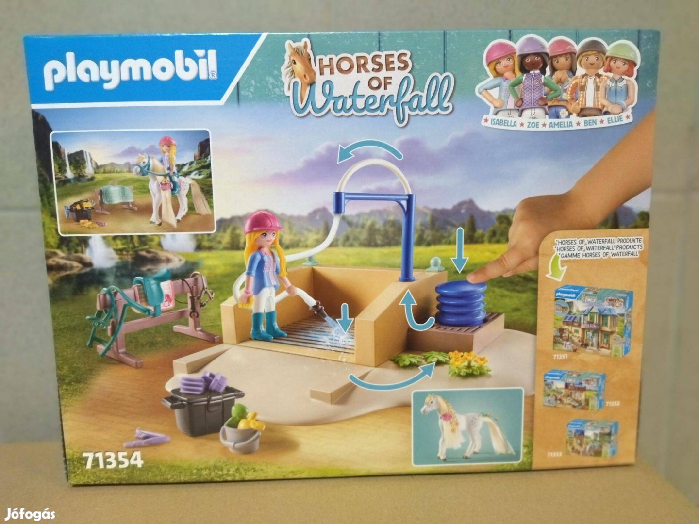 Playmobil 71354 Isabella & Lioness fürdetővel új, bontatlan