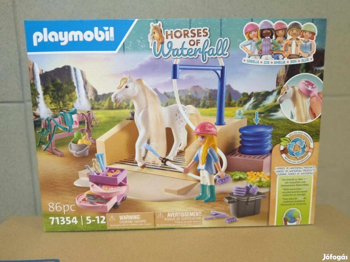 Playmobil 71354 Isabella & Lioness fürdetővel új, bontatlan