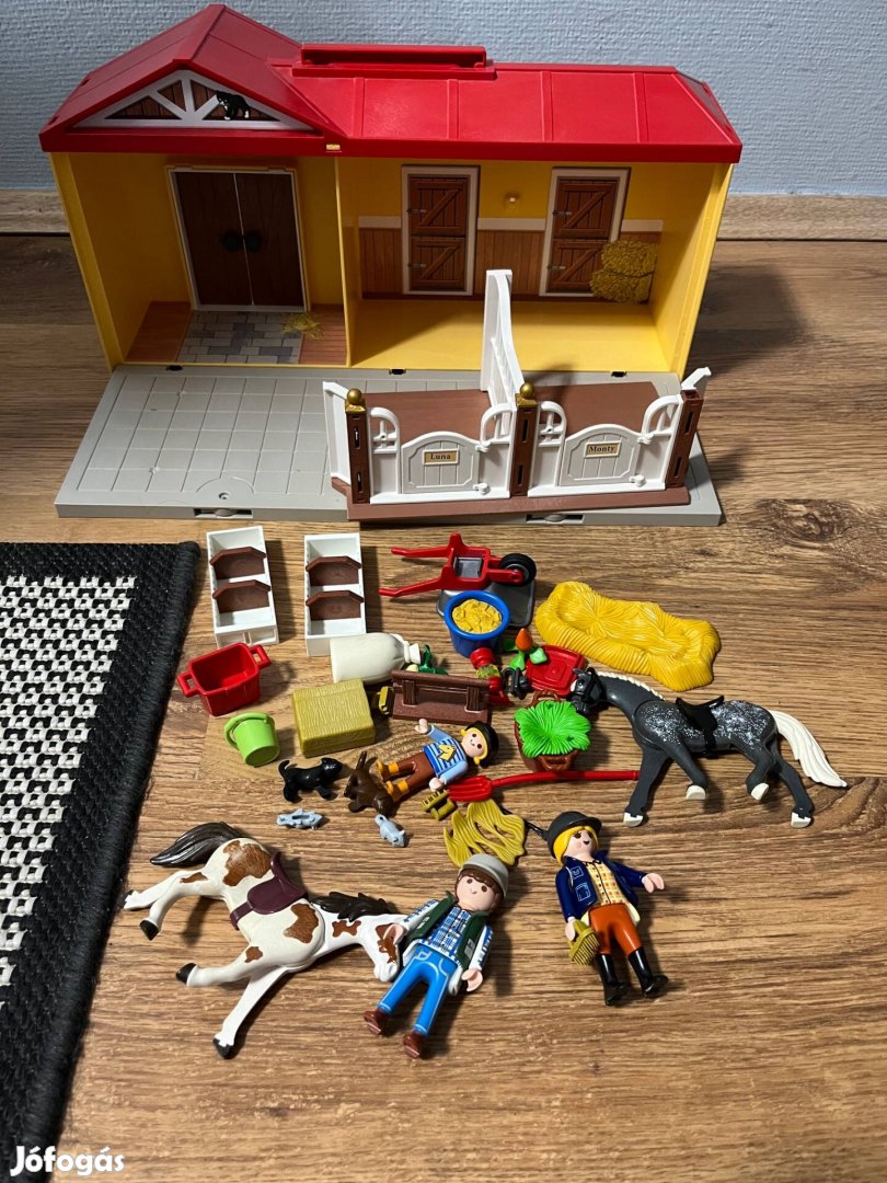 Playmobil 71393 Hordozható Lovarda