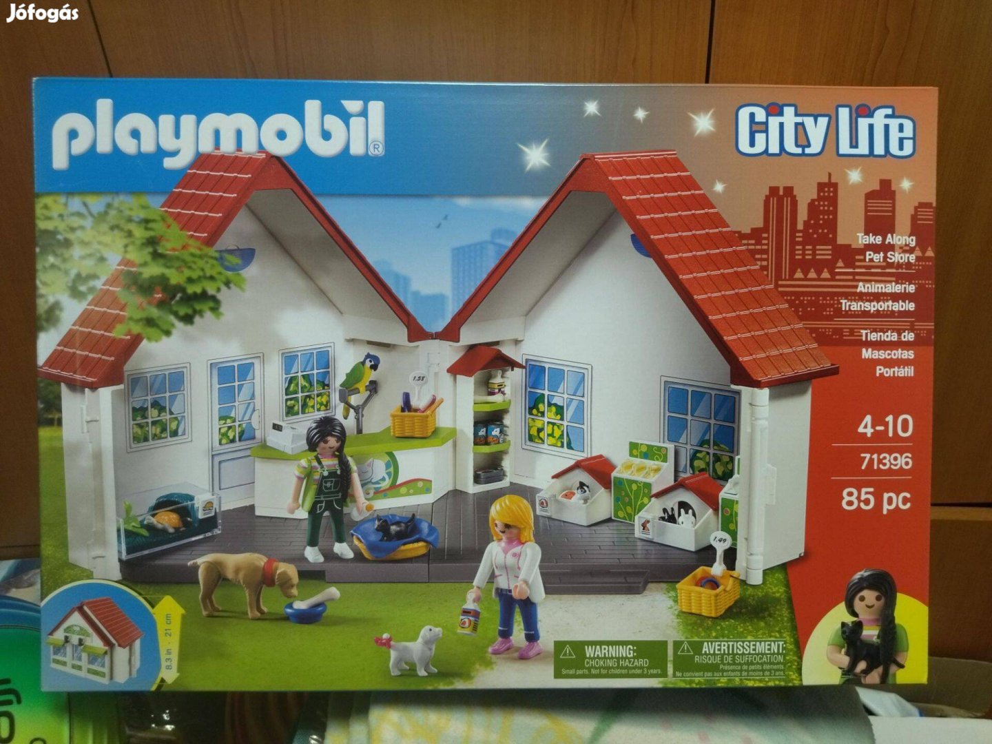 Playmobil 71396 Kisállatkereskedés új, bontatlan