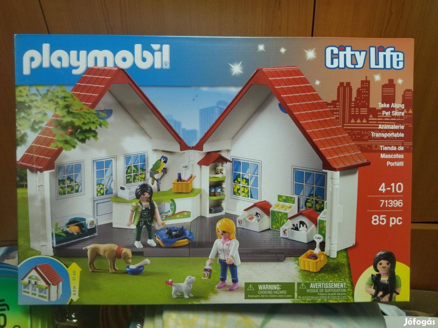 Playmobil 71396 Kisállatkereskedés új, bontatlan