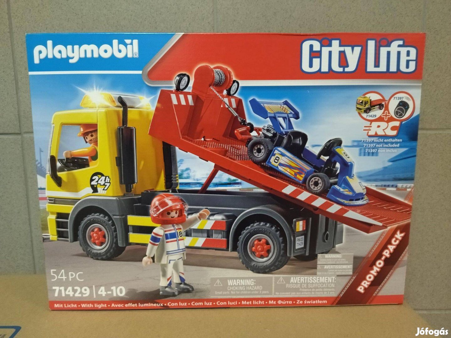 Playmobil 71429 Autómentő fénnyel új, bontatlan