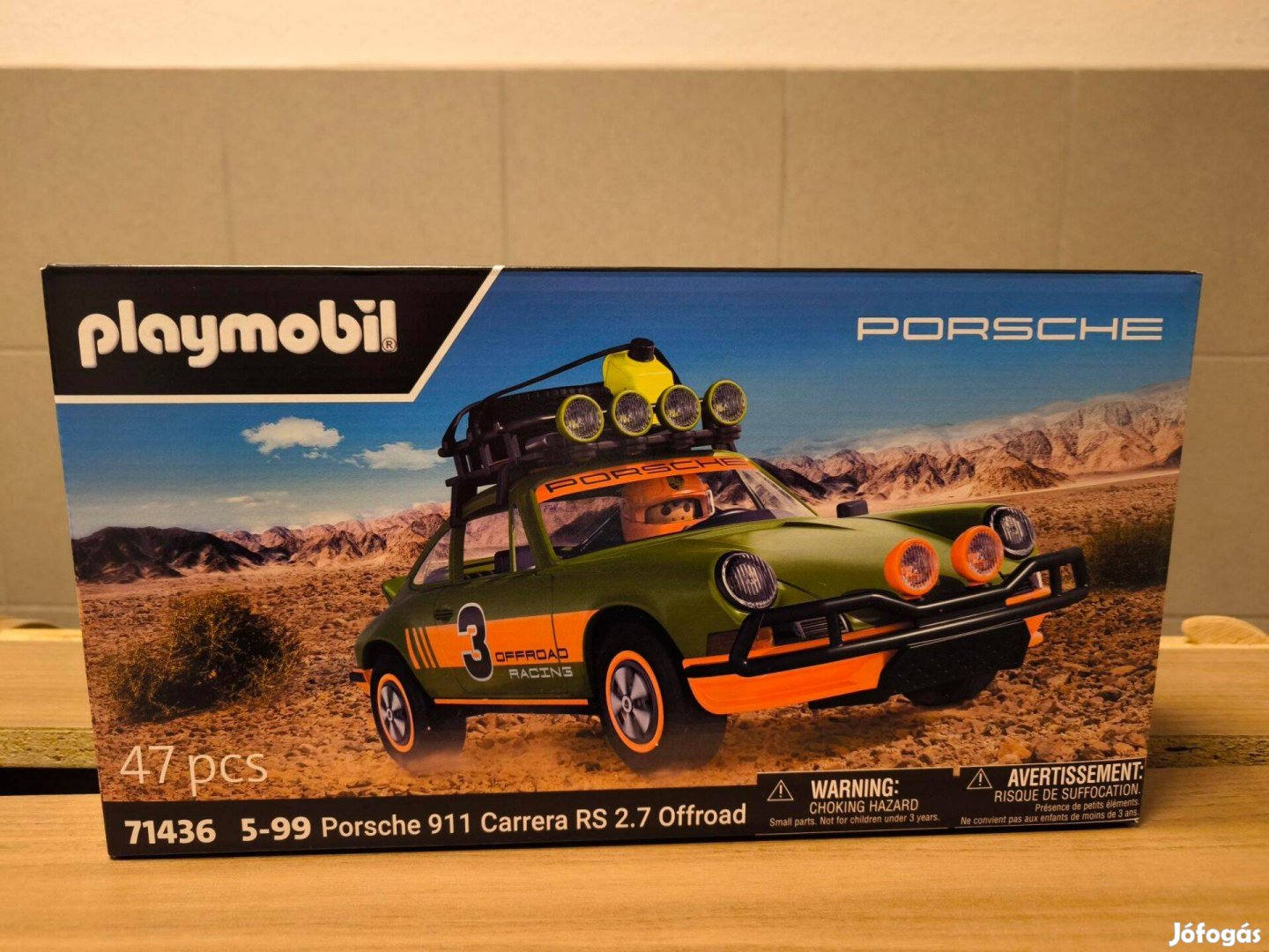 Playmobil 71436 Porsche 911 Carrera RS 2.7 Offroad Edition új