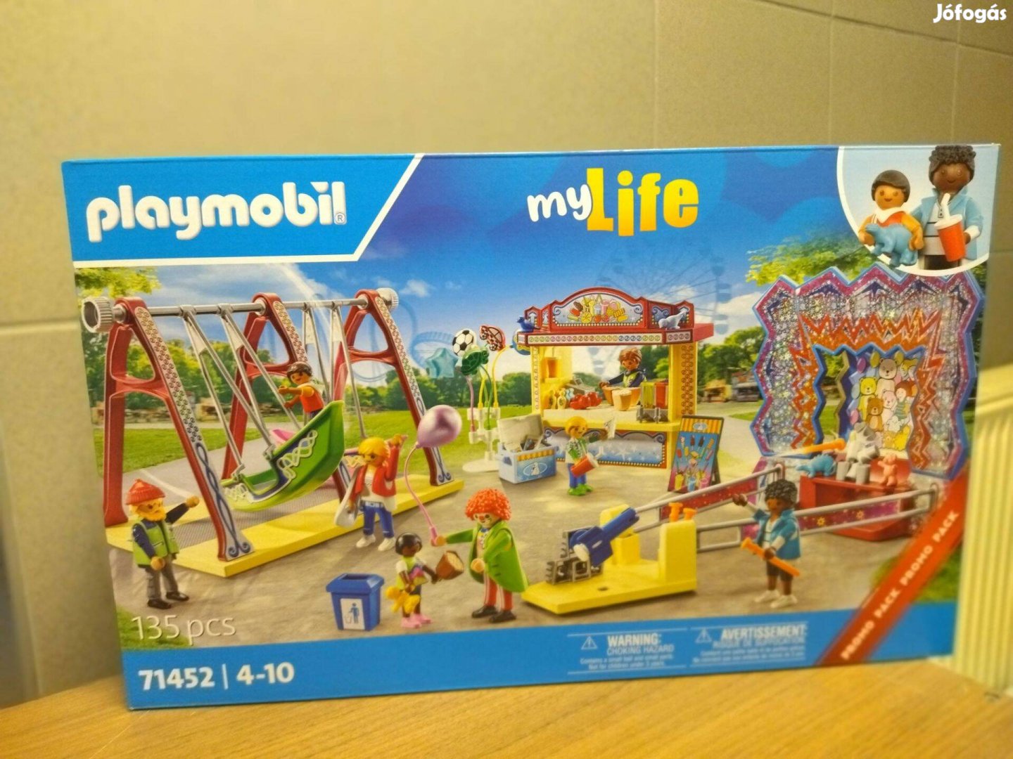 Playmobil 71452 Vidámpark új, bontatlan