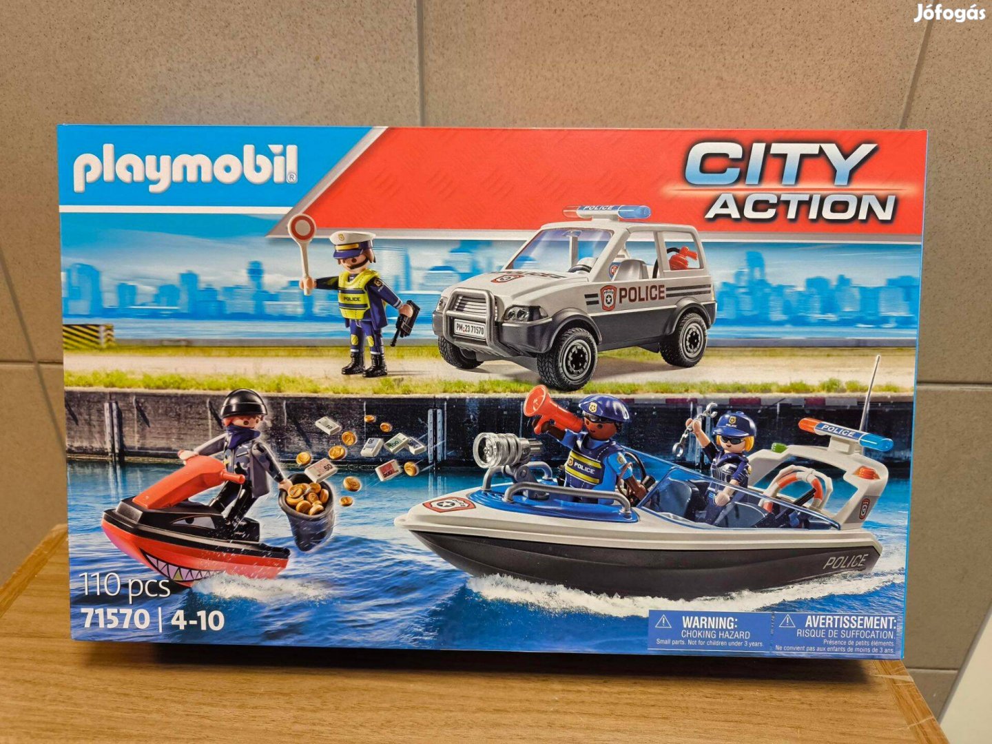 Playmobil 71570 Rendőrségi üldözés a vízen új, bontatlan