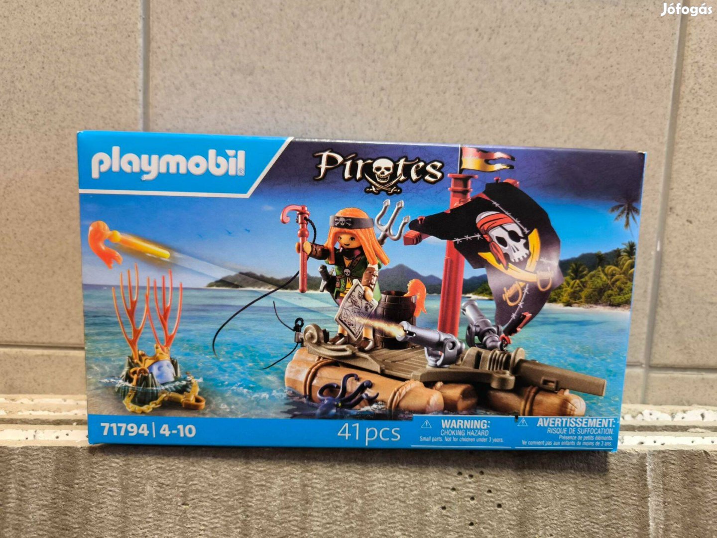 Playmobil 71794 Kalóztutaj kincsekkel új, bontatlan