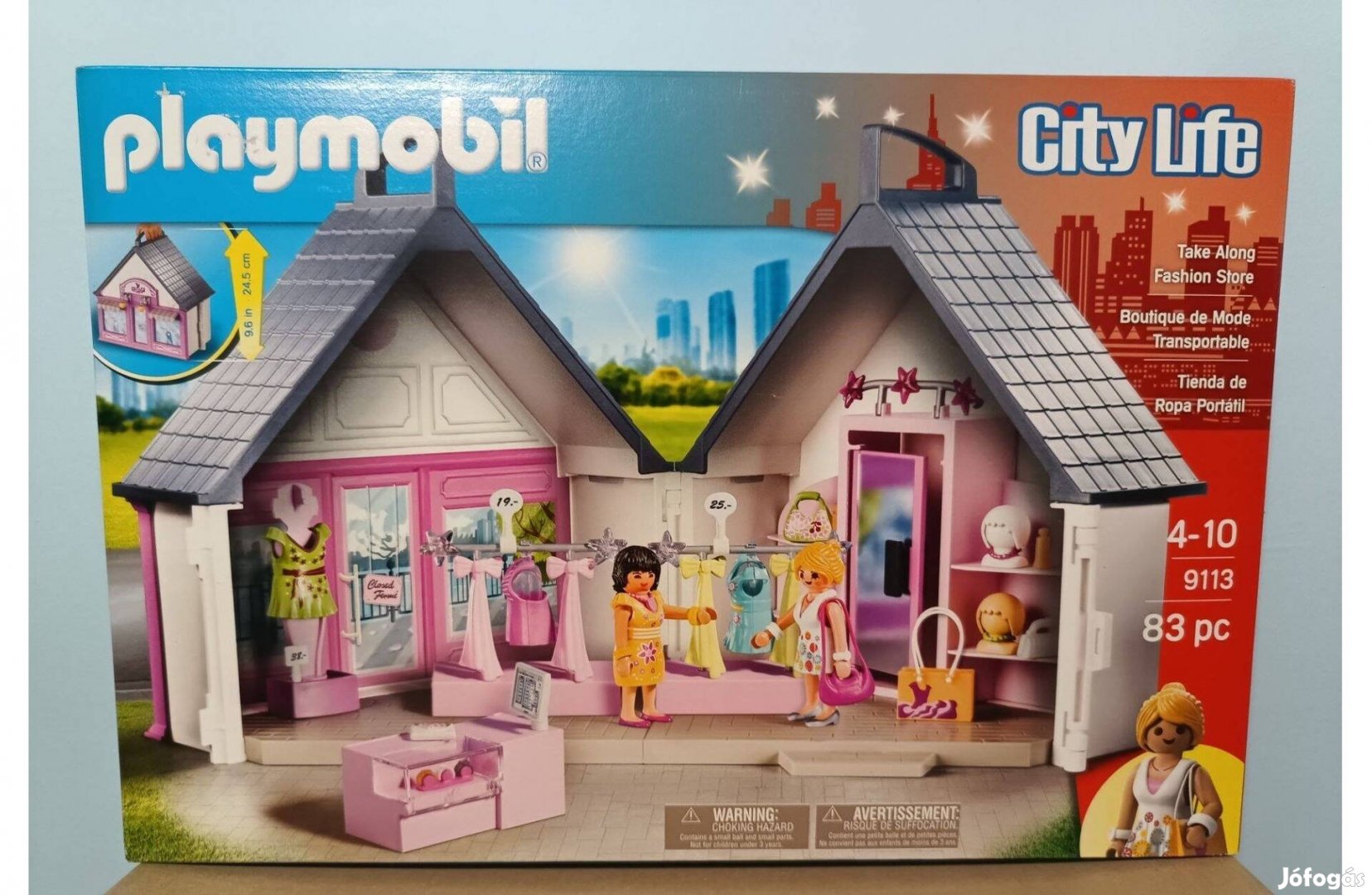 Playmobil 9113 Hordozható Butik Divatüzlet Új Ingy. Száll. Bp-en