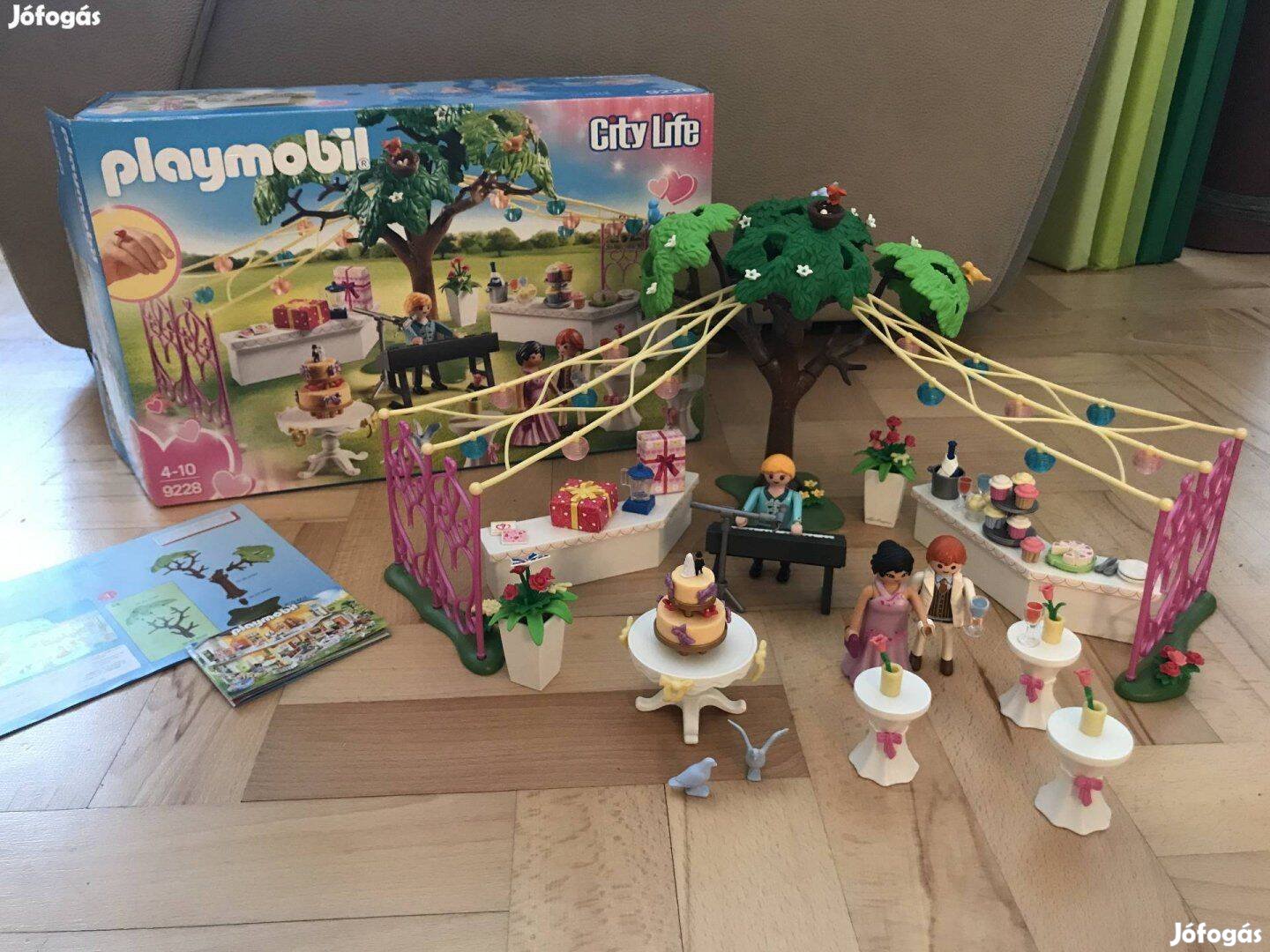 Playmobil 9228 újszerű szett dobozzal hiánytalan nagy szett