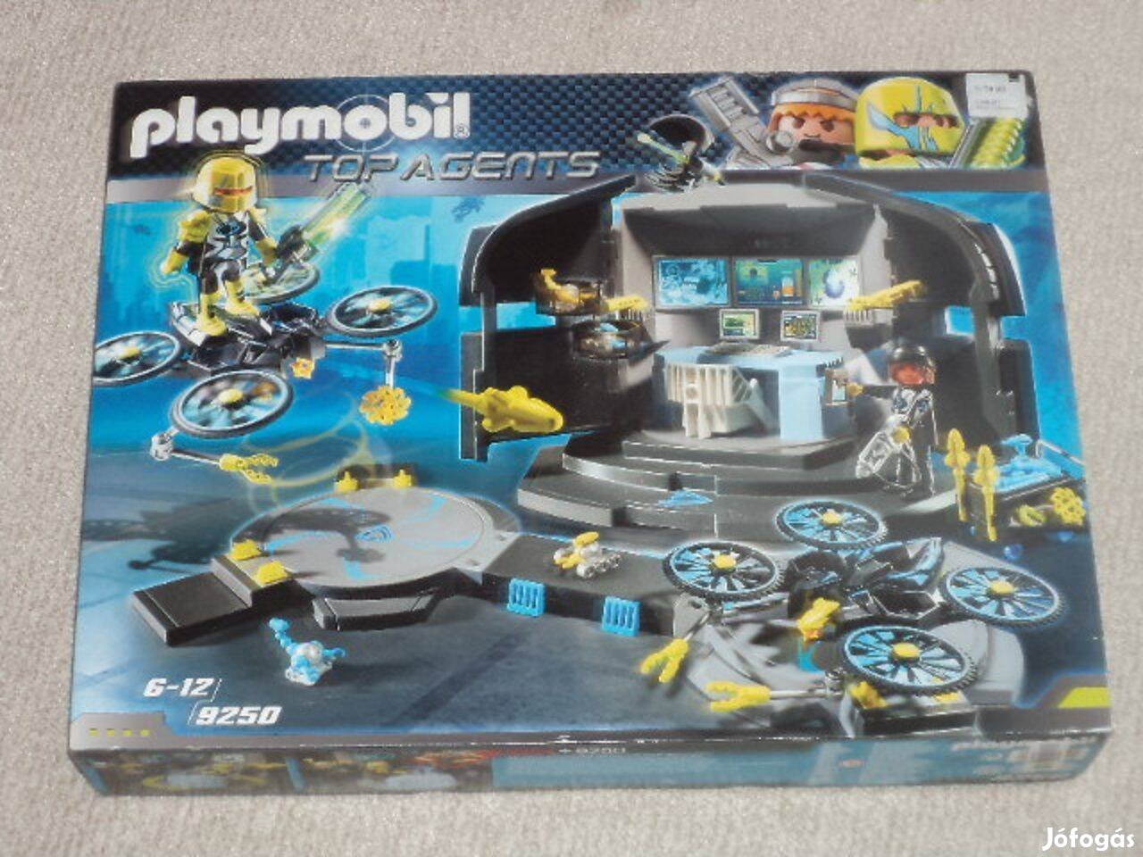 Playmobil 9250 Dr Drone Irányítóterme,Top Agents, Új