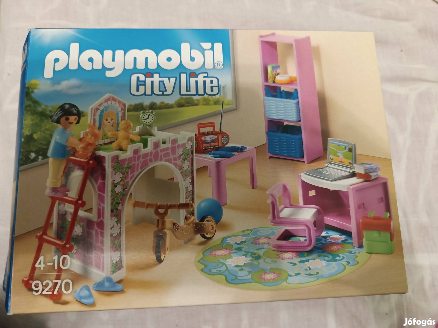 Playmobil 9270 lányka gyerekszoba 