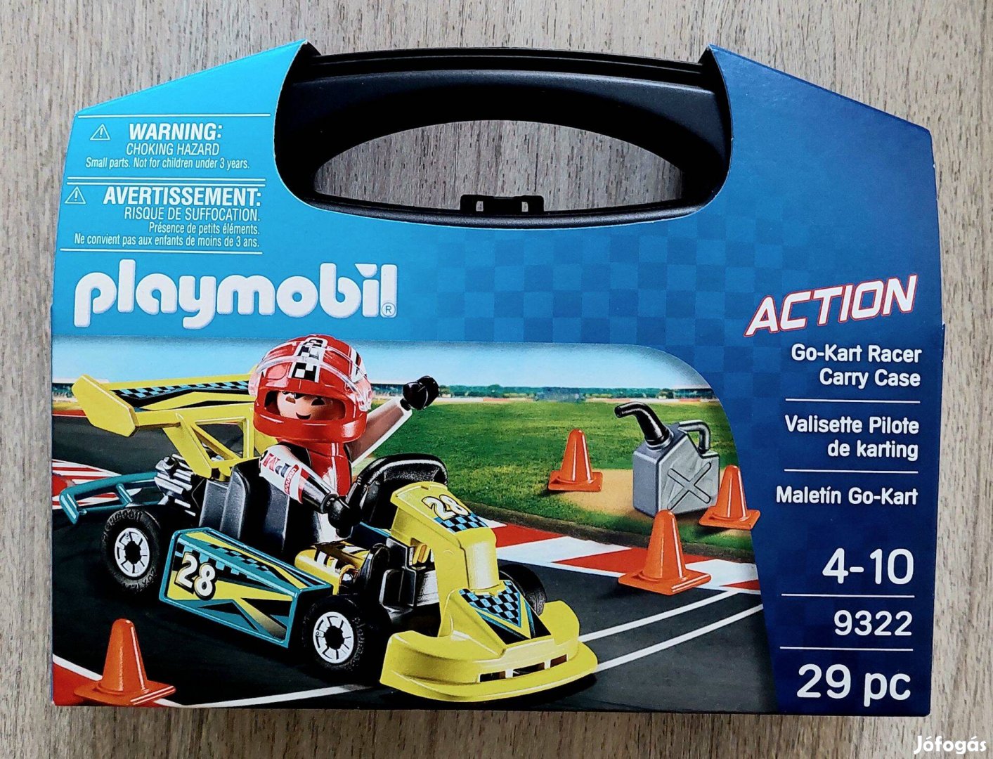 Playmobil 9322 Gokart verseny új, bontatlan