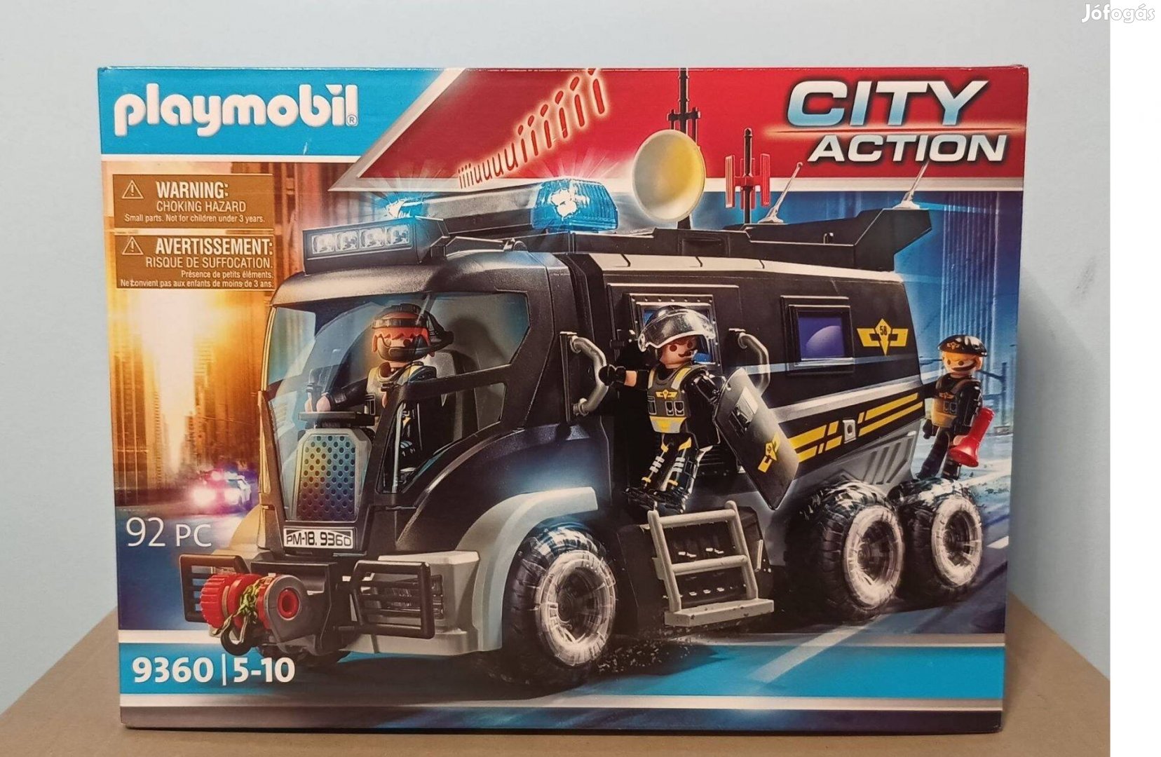 Playmobil 9360 Rendőrségi Rohamkocsi Új Bontatlan