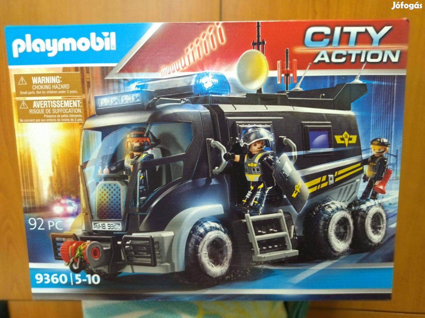 Playmobil 9360 SEK Rendőrségi rohamkocsi új, bontatlan