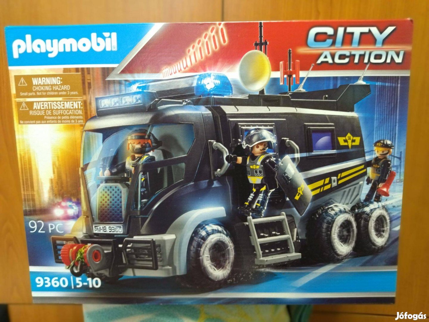 Playmobil 9360 SEK Rendőrségi rohamkocsi új, bontatlan