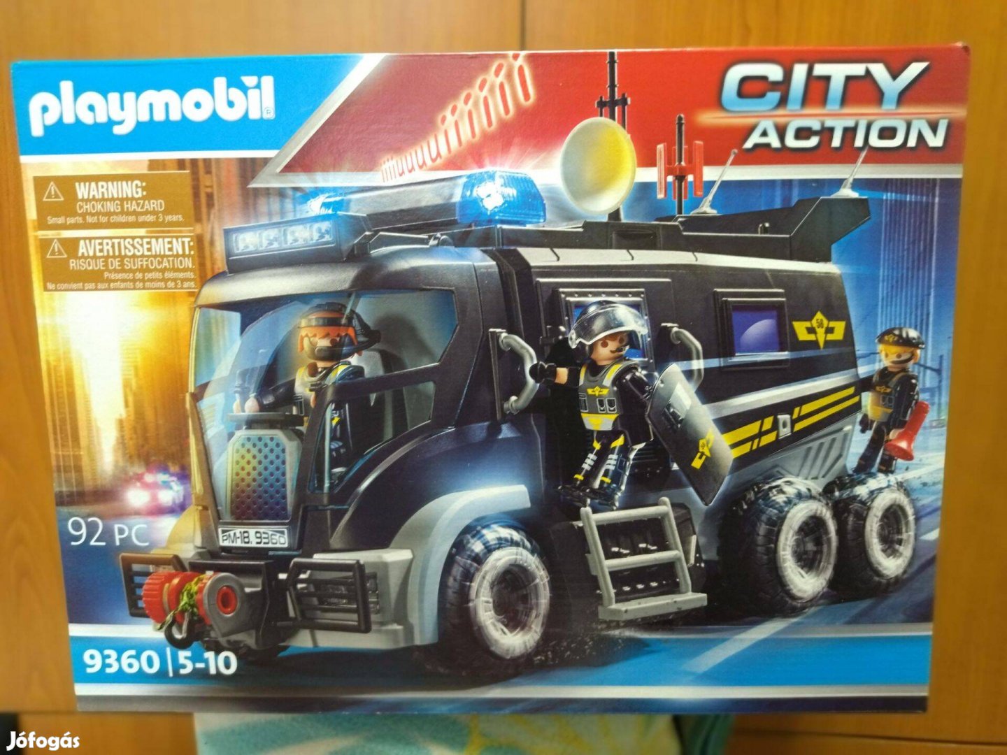 Playmobil 9360 SEK Rendőrségi rohamkocsi új, bontatlan