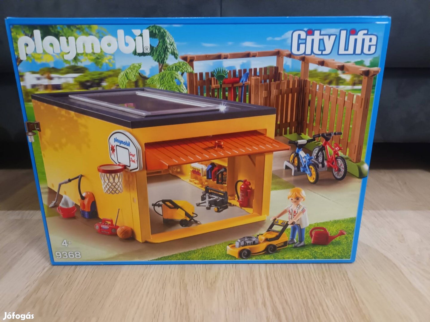 Playmobil 9368 garázs, új