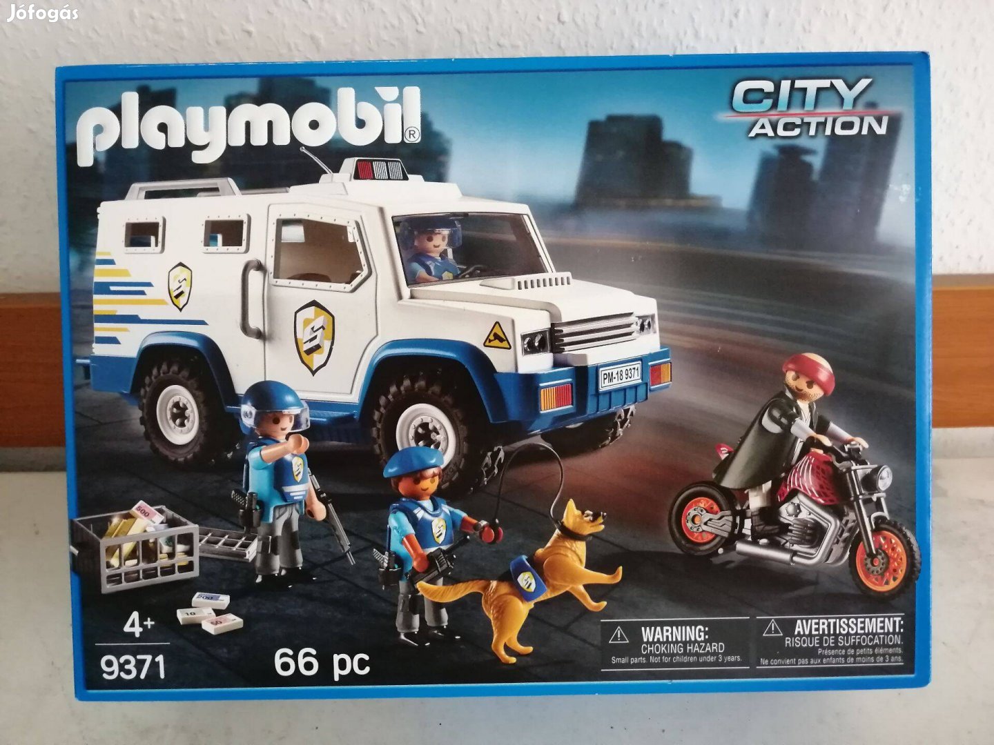 Playmobil 9371 Pénzszállító Páncélautó új, bontatlan