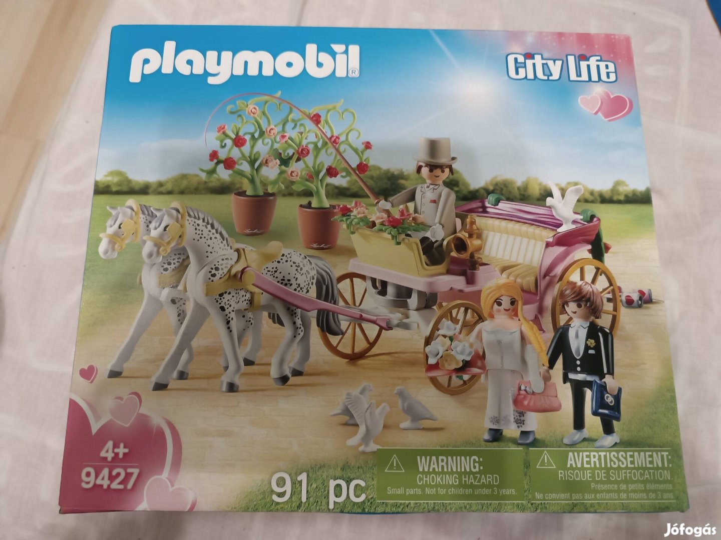 Playmobil 9427 esküvői hintó 