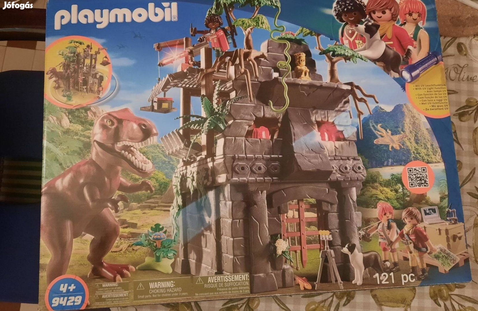 Playmobil 9429 Titkos templom és T-Rex