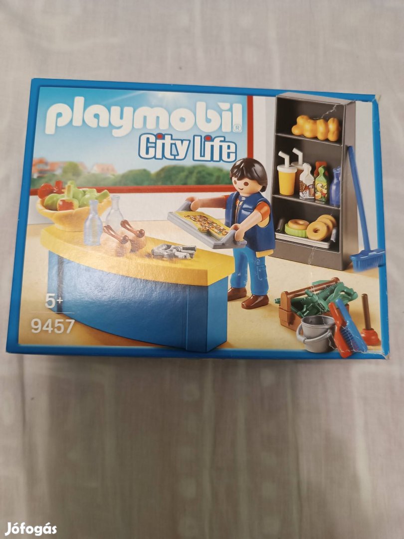 Playmobil 9457 gondnok a boltban 