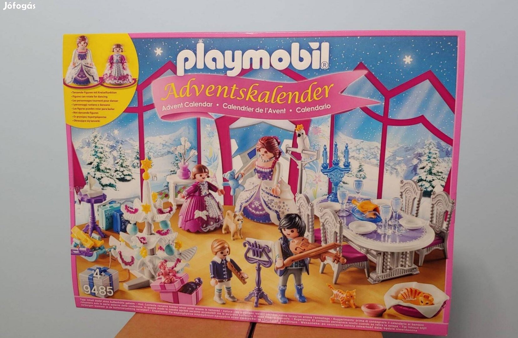 Playmobil 9485 Adventi Naptár Hercegi Karácsonyi Ünnepség Új