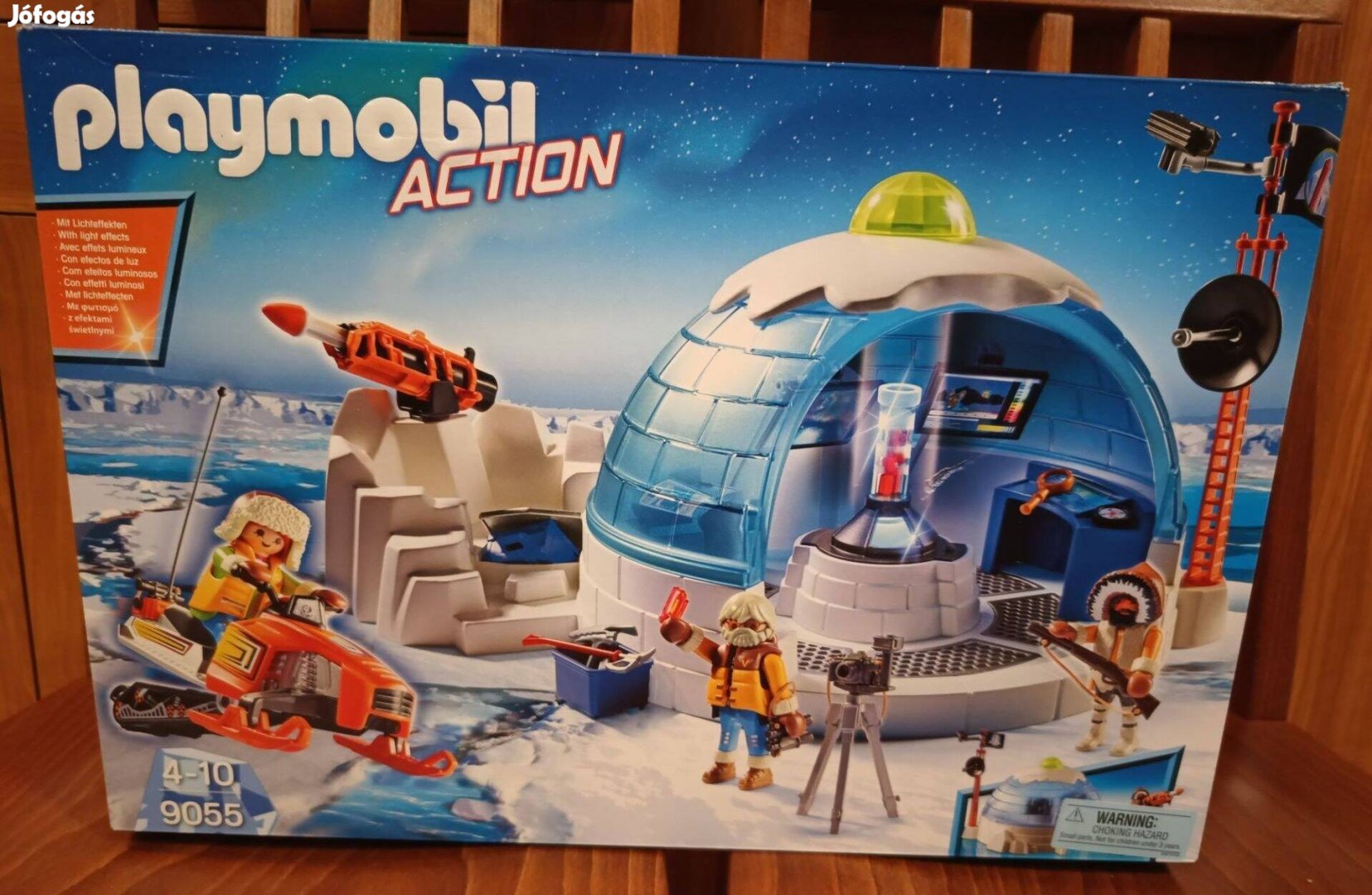 Playmobil Action 9055 Sarkköri Kutatóbázis És Iglu Új Bontatlan