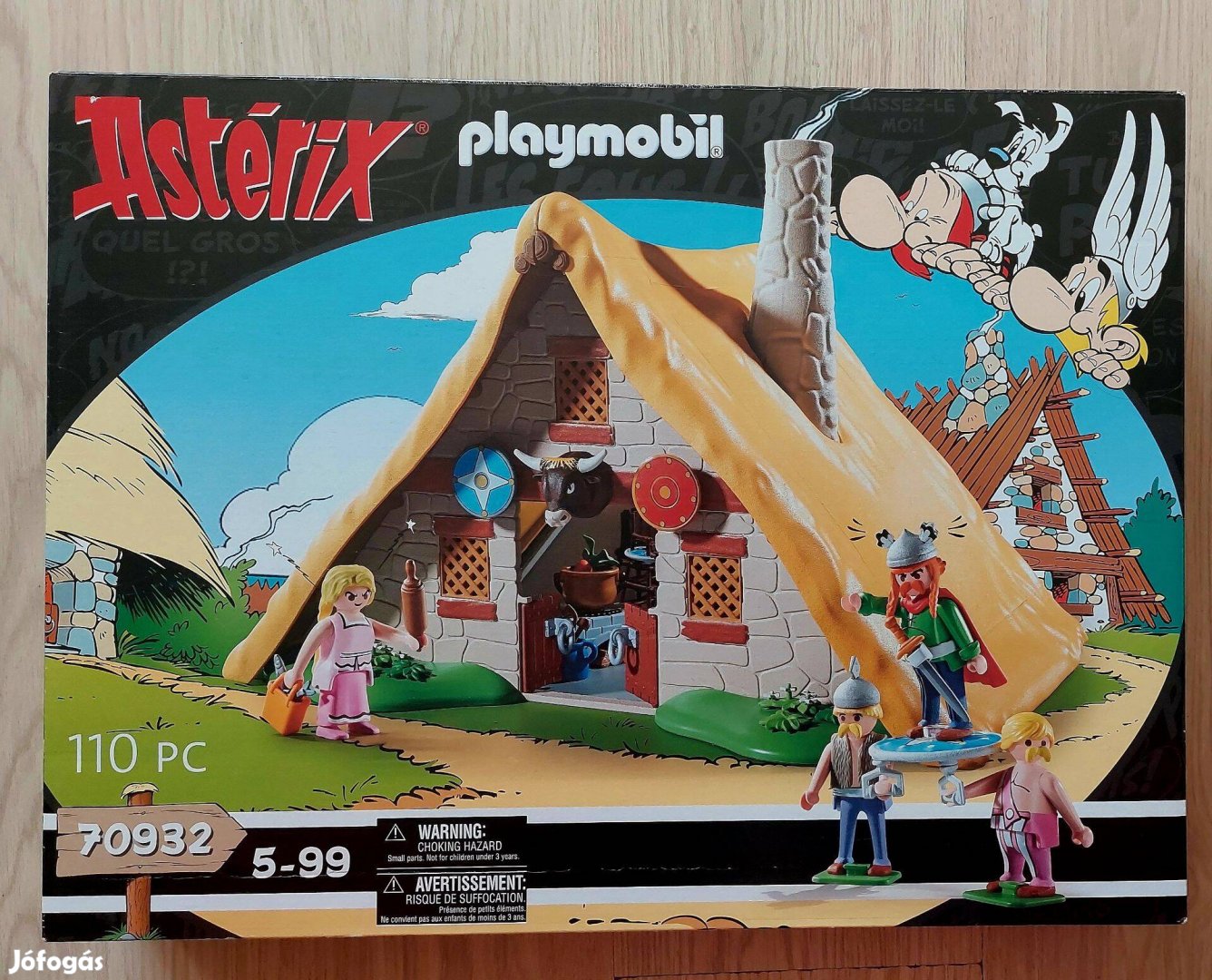 Playmobil Asterix 70932 Hasarengazfix kunyhója új, bontatlan