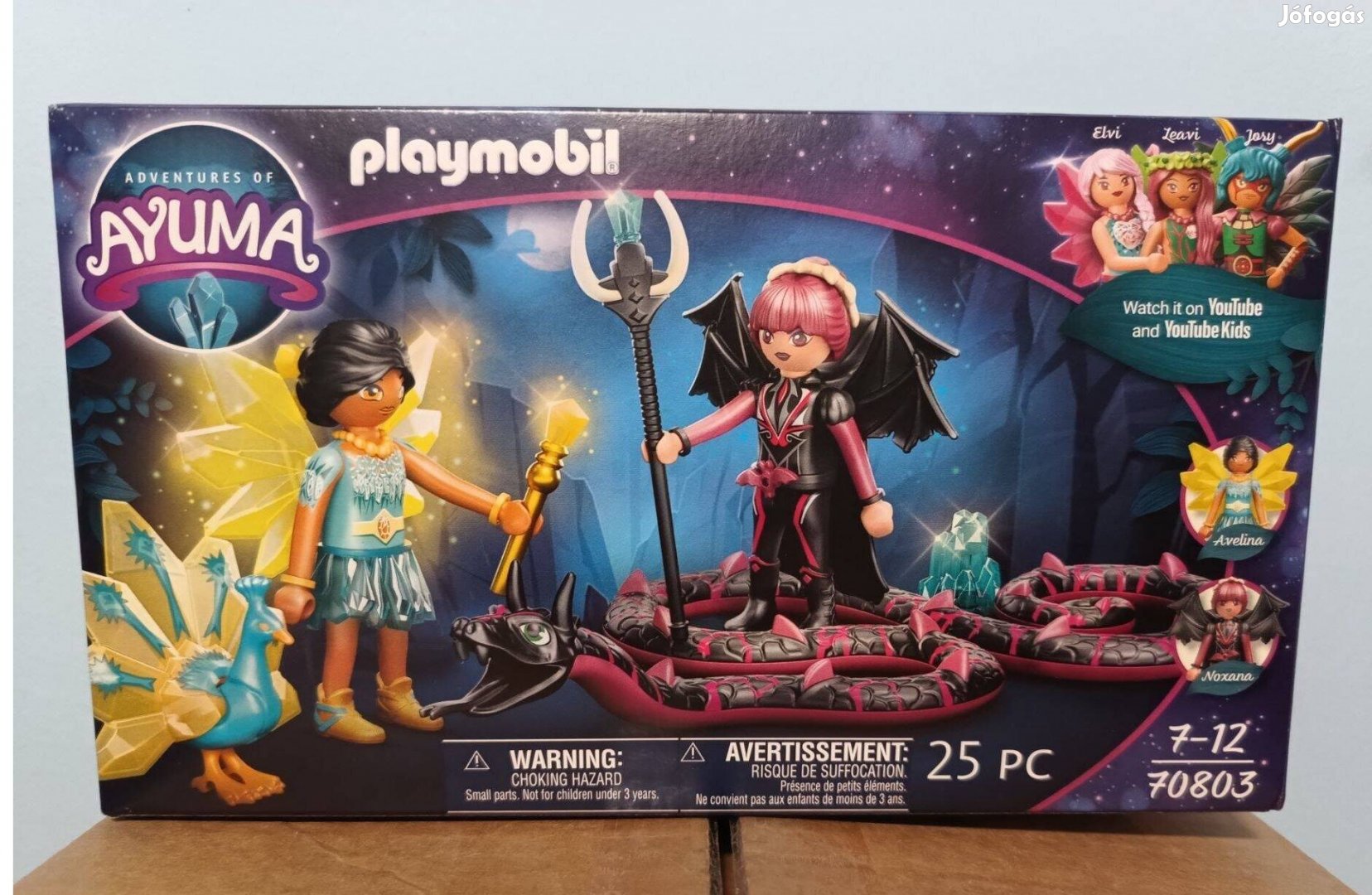 Playmobil Ayuma 70803 Kristálytündér És Denevértündér Lélekállataikkal