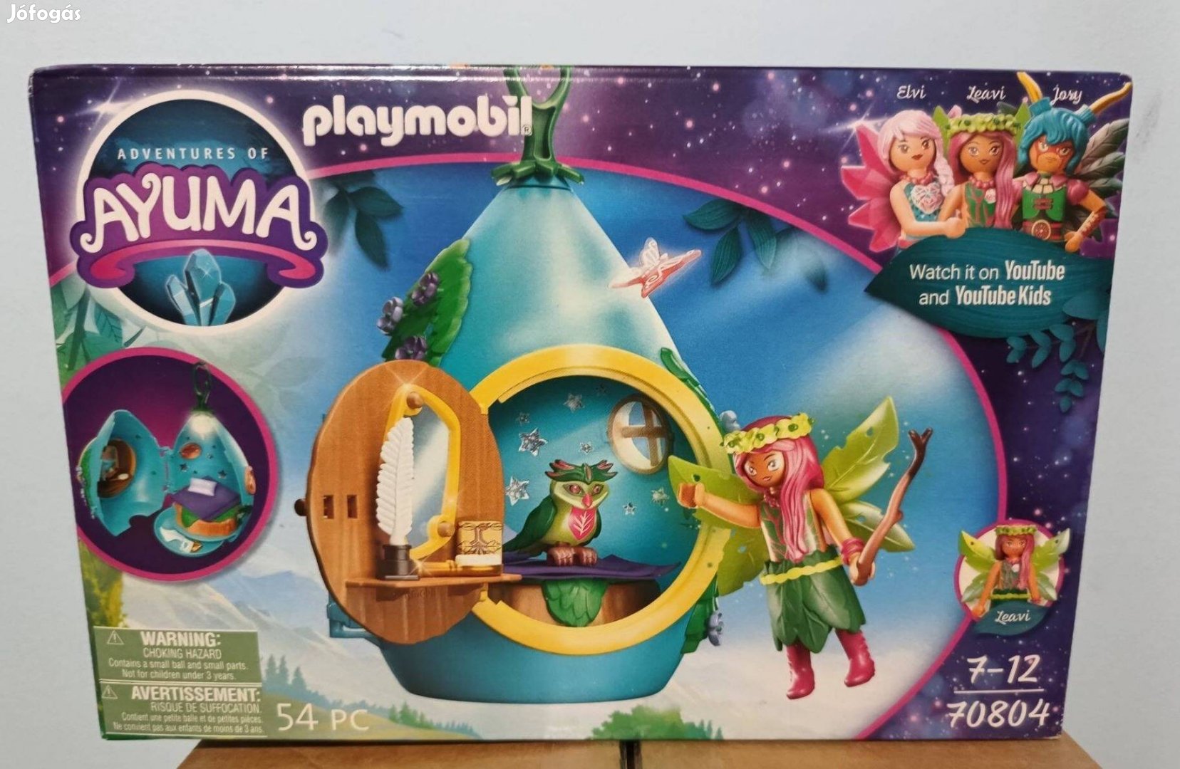 Playmobil Ayuma 70804 Cseppházacska Tündér Kunyhó Új Bontatlan