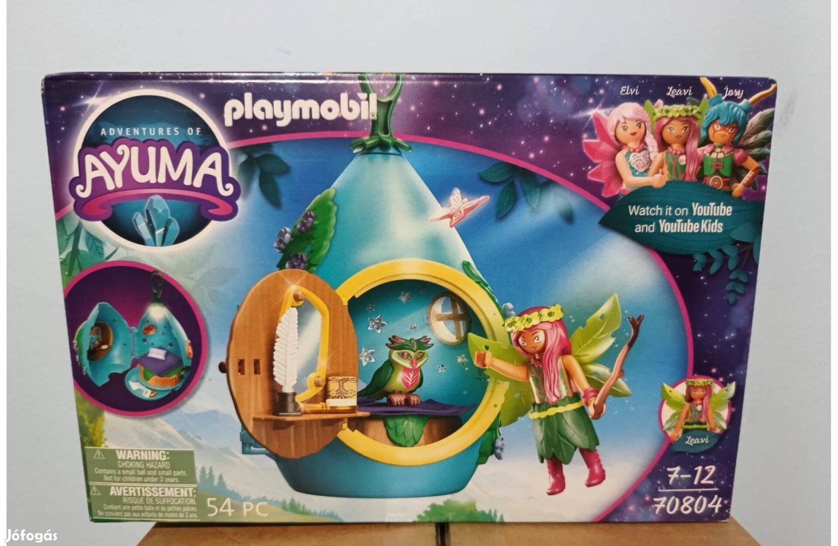 Playmobil Ayuma 70804 Cseppházacska Tündér Kunyhó Új Bontatlan