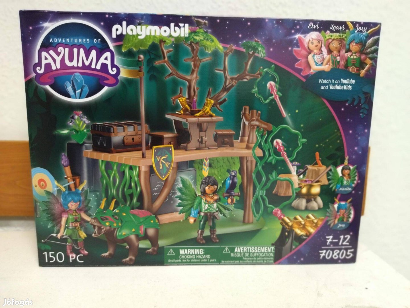 Playmobil Ayuma 70805 Tündértábor új, bontatlan