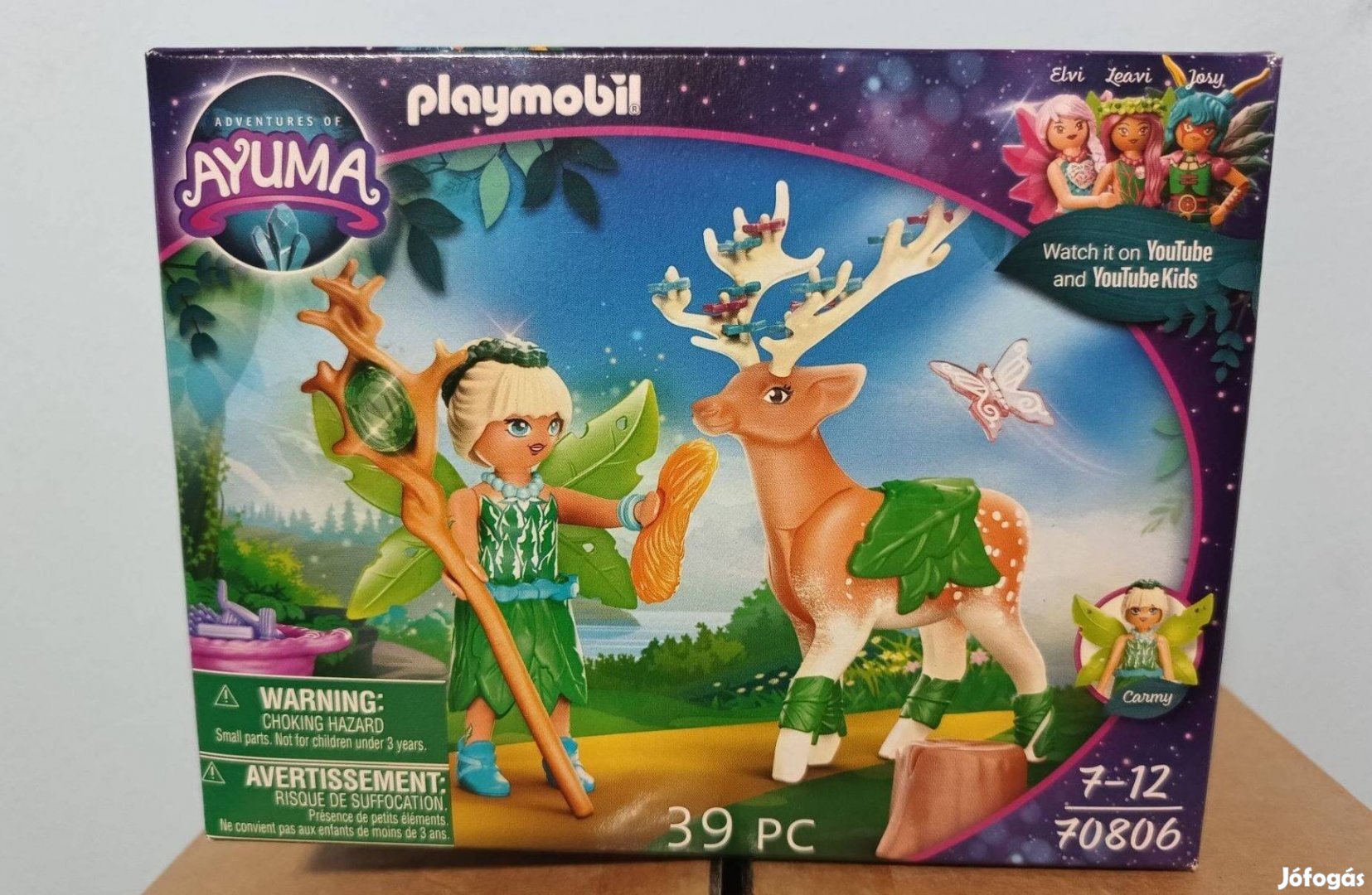 Playmobil Ayuma 70806 Erdei Tündér Lélekállattal Új Bontatlan