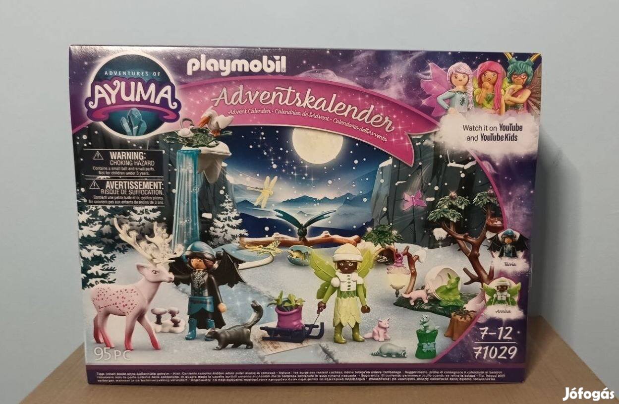 Playmobil Ayuma 71029 Karácsonyi Adventi Naptár Új Bontatlan