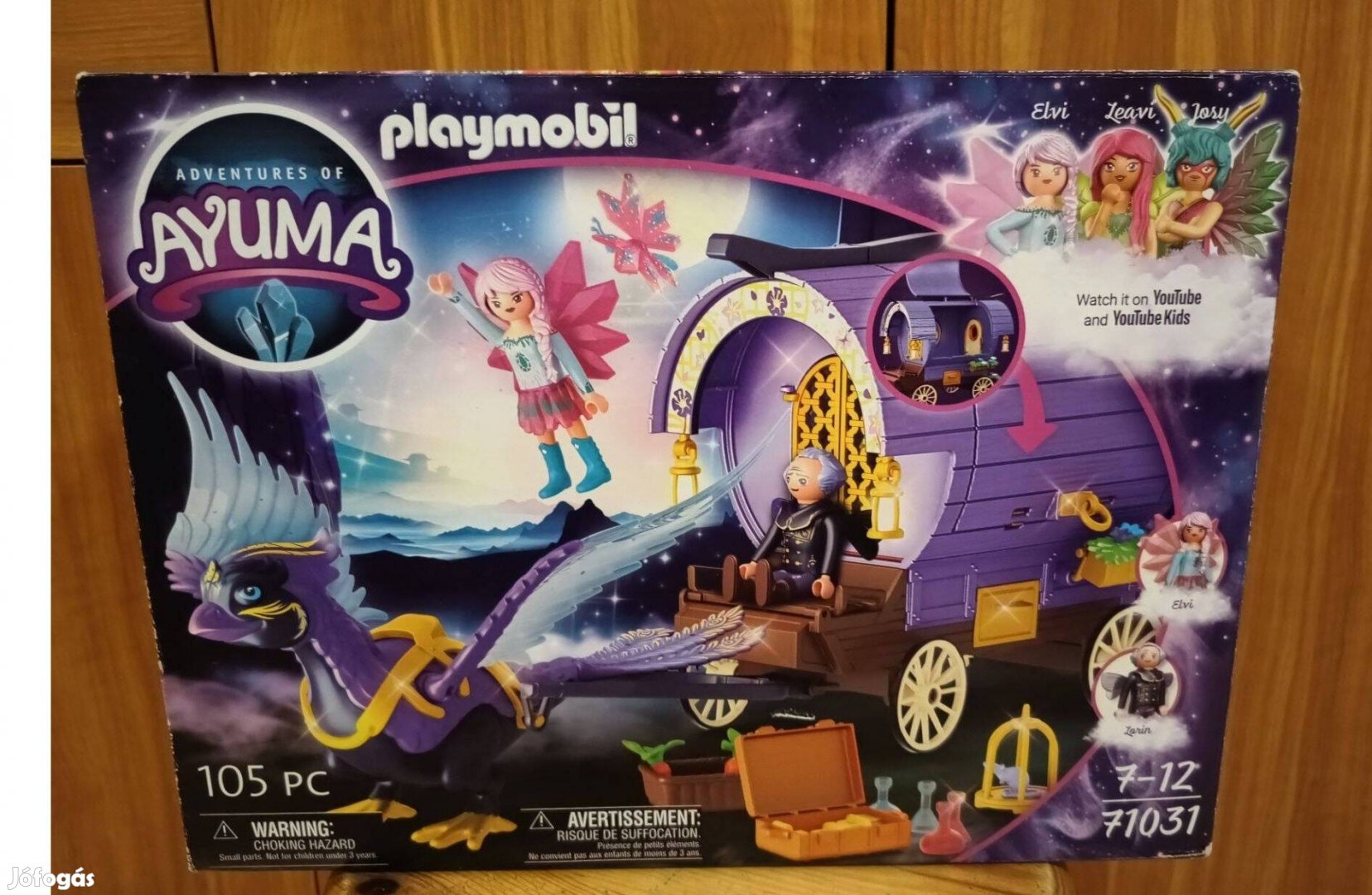 Playmobil Ayuma 71031 Főnixmadár Húzta Tündérhintó Új Bontatlan