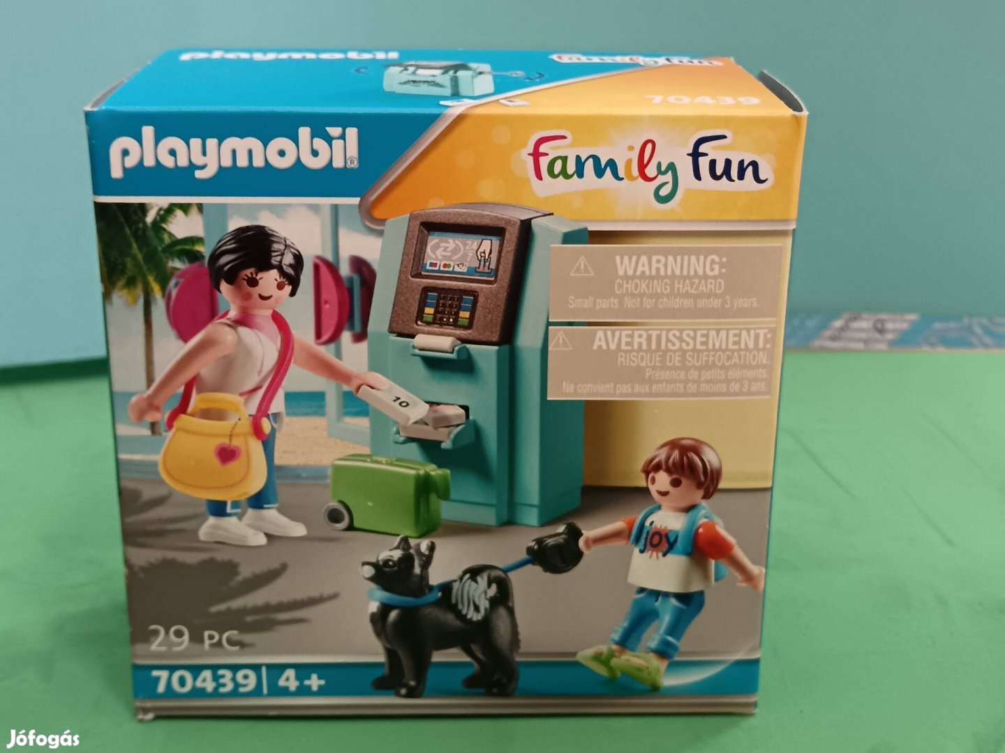 Playmobil Bankautomata, bontatlan 