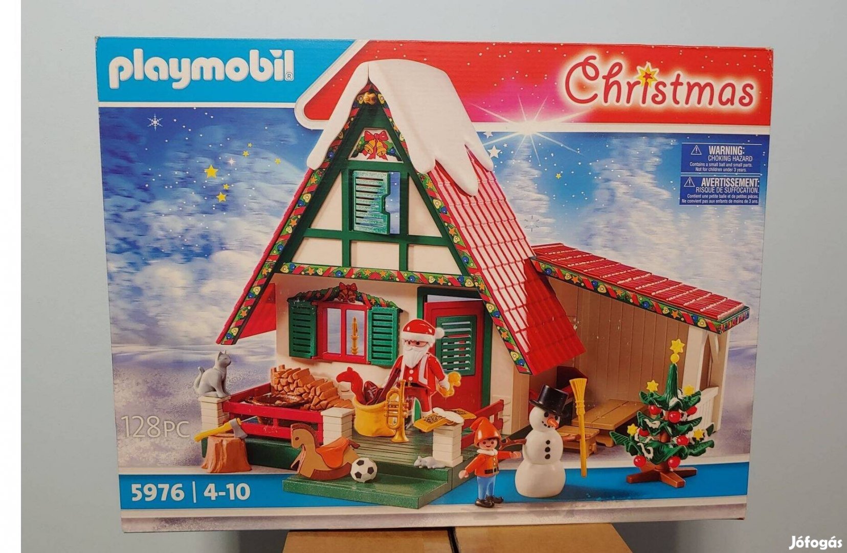 Playmobil Christmas 5976 Télapó Havas Háza Új Bontatlan