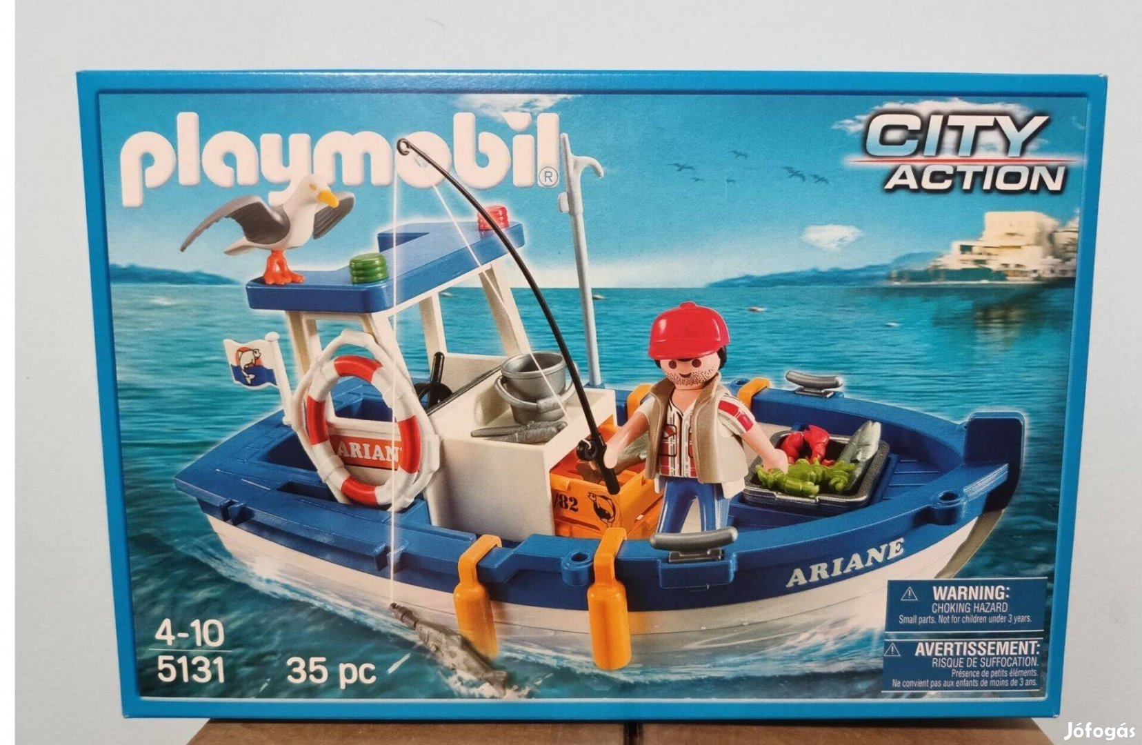 Playmobil City Action 5131 Halászhajó Új Bontatlan