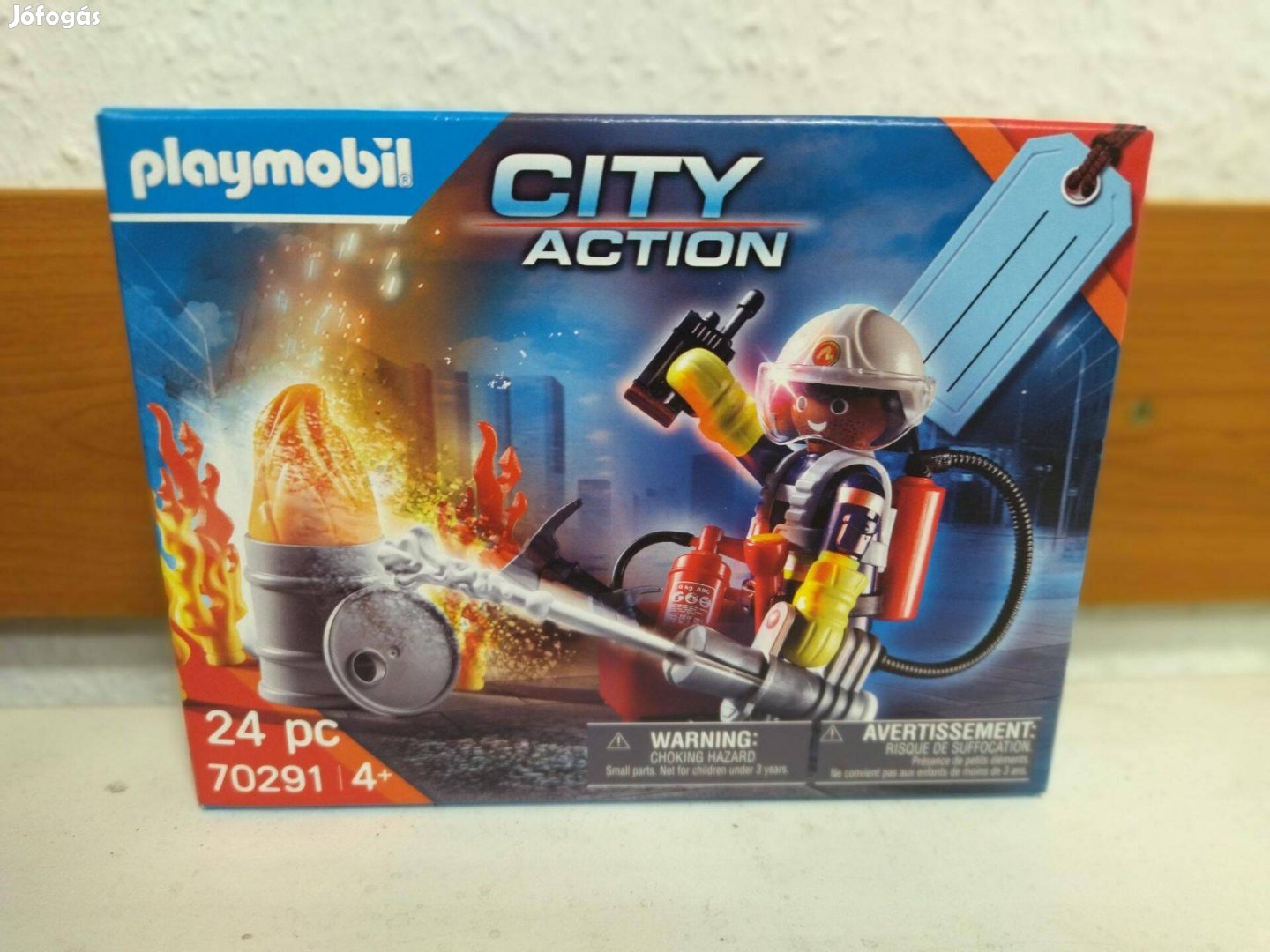 Playmobil City Action 70291 Tűzoltó ajándékszett új, bontatlan