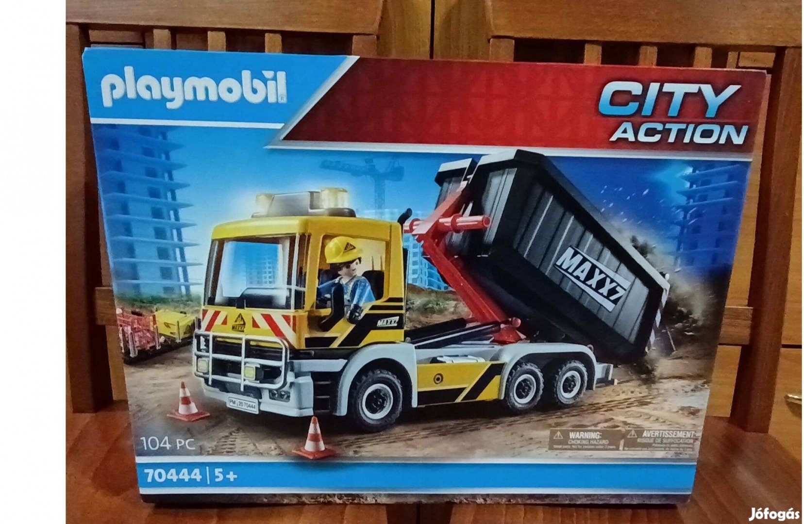 Playmobil City Action 70444 Átalakítható Teherautó Új Bontatlan