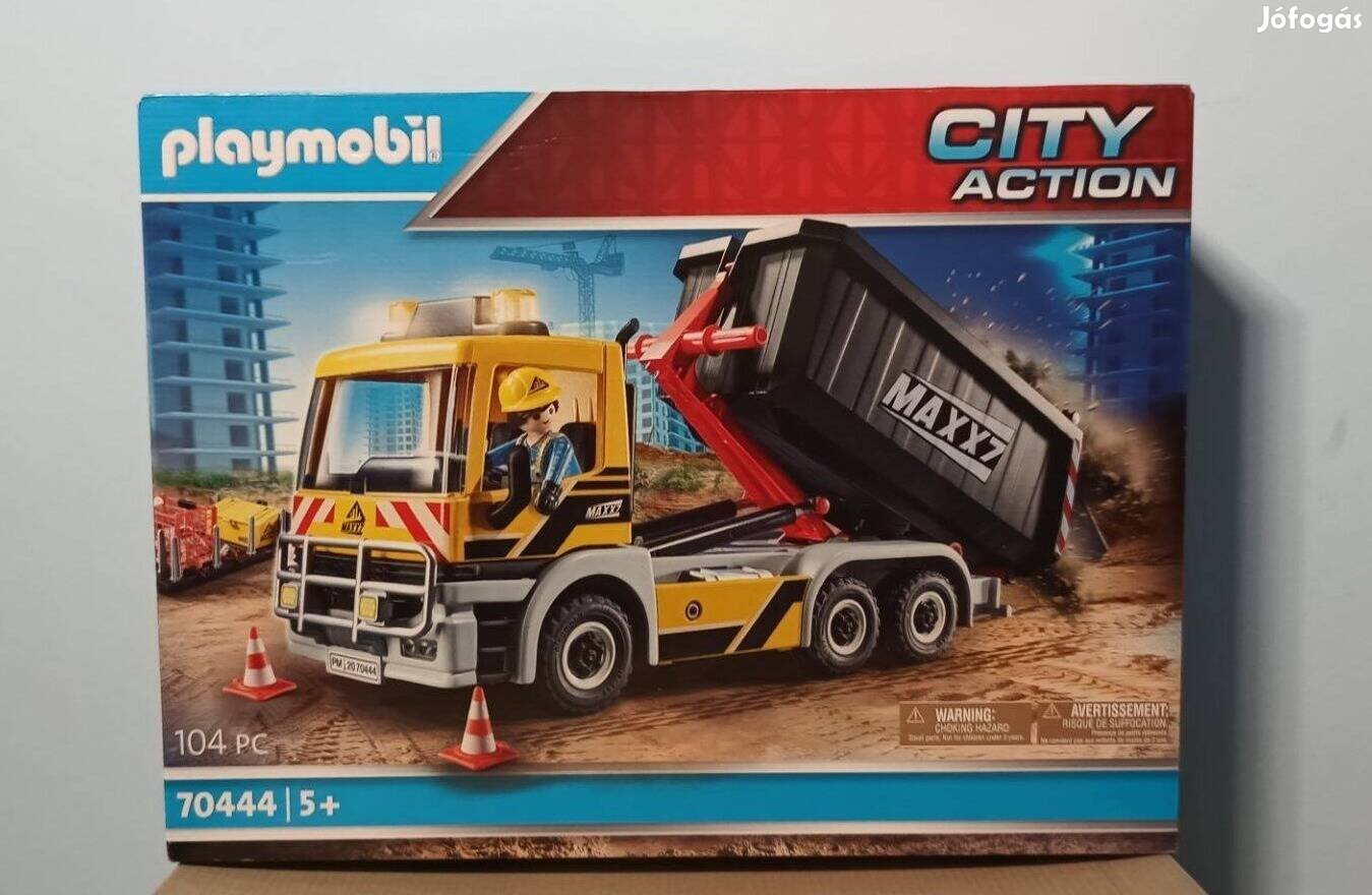 Playmobil City Action 70444 Átalakítható Teherautó Új Bontatlan