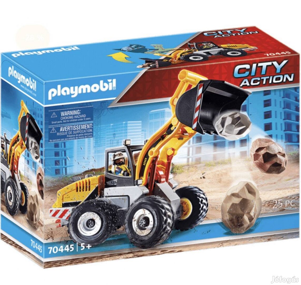 Playmobil City Action 70445 Gumikerekes homlokrakodó
