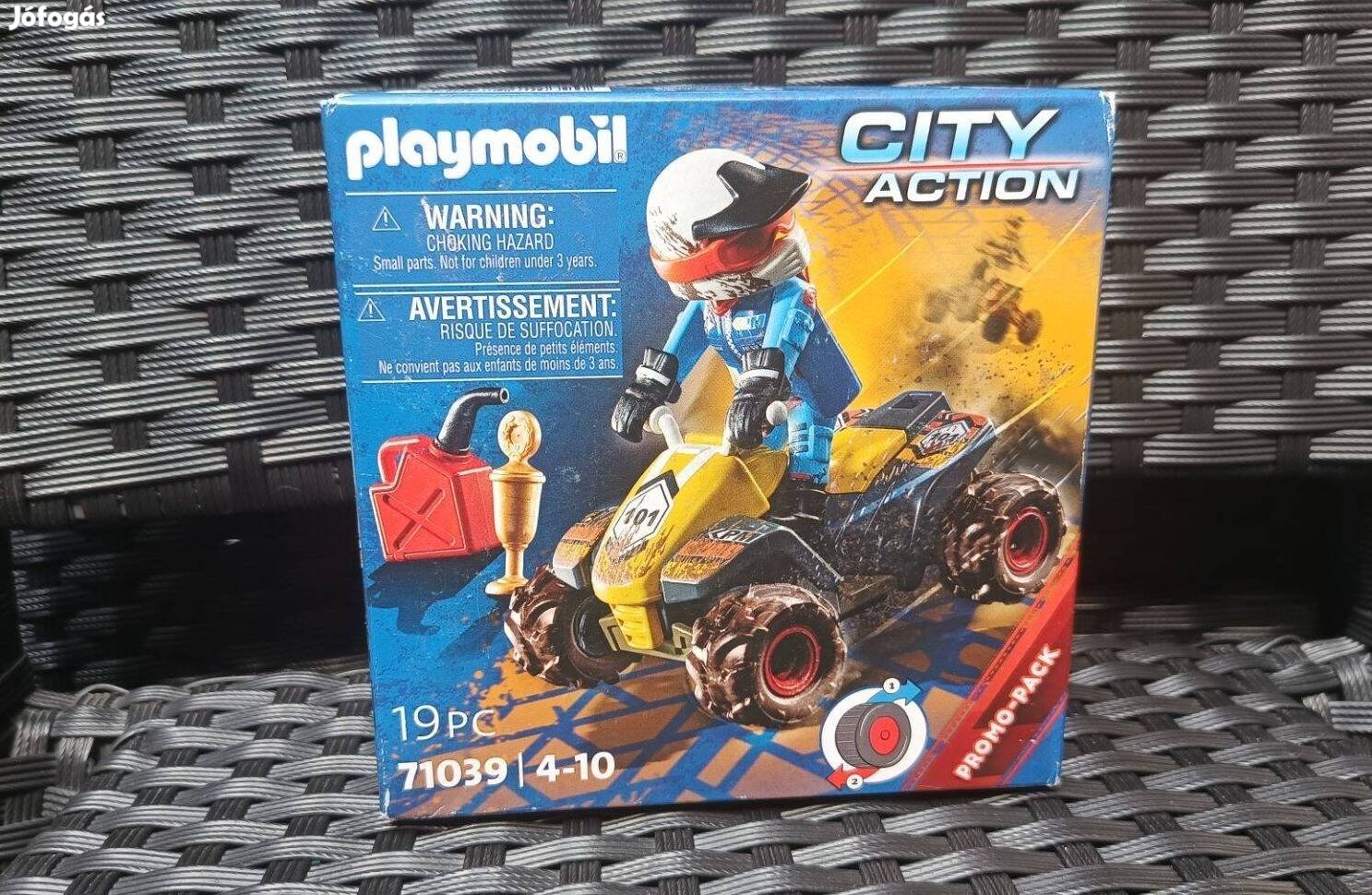 Playmobil City Action 71039 Hátra Húzós Off Road Új