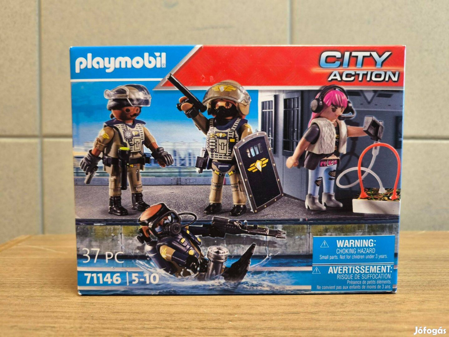 Playmobil City Action 71146 SWAT Figuraszett új, bontatlan