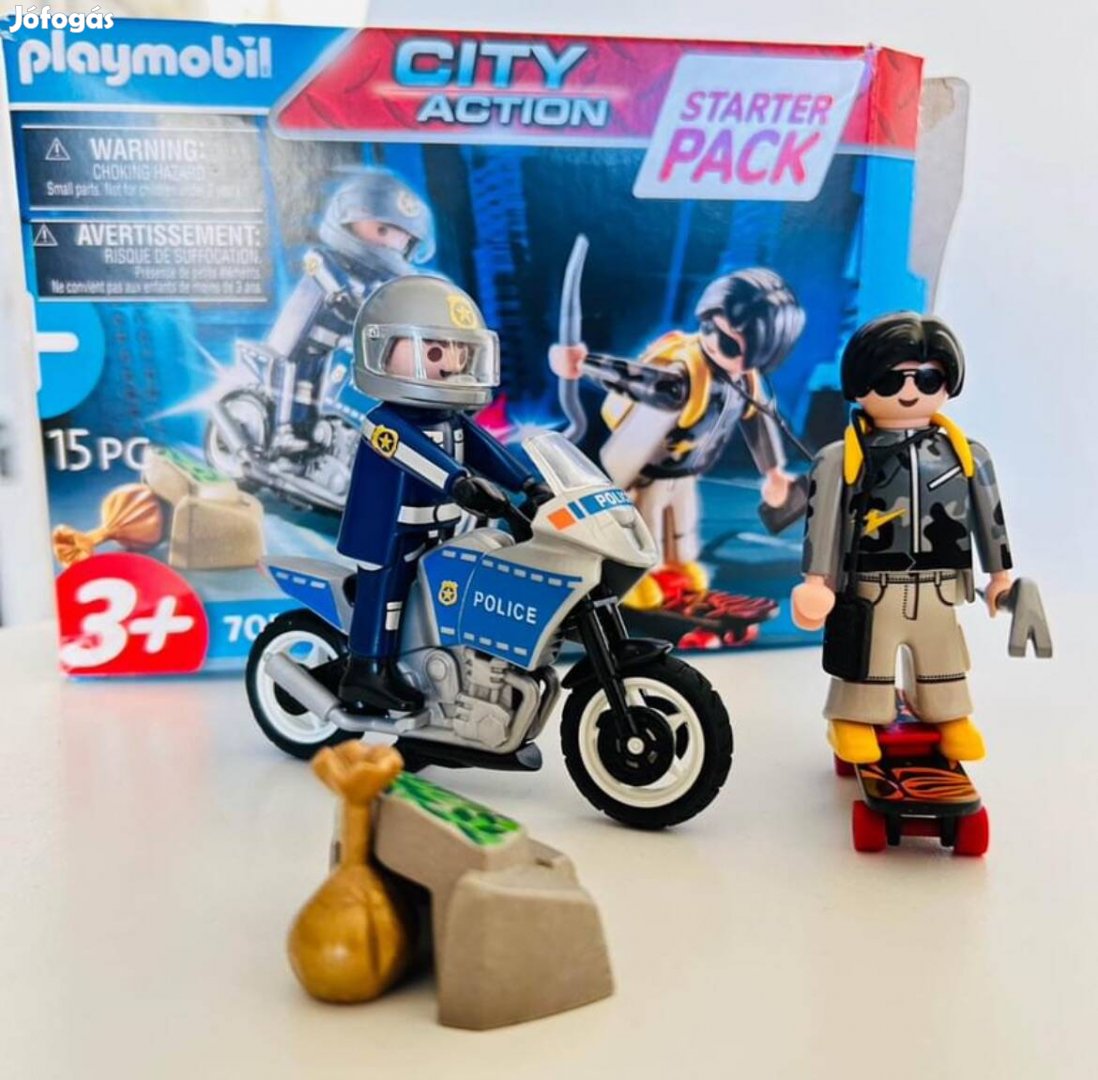 Playmobil City Action Starter Pack - Rendőrség kiegészítő szett (70502