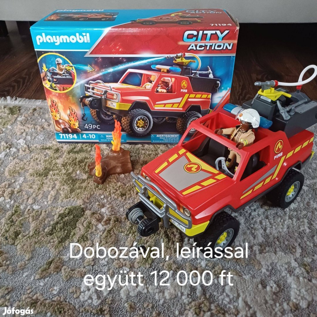 Playmobil City Action Tűzoltó terepjáró 71194